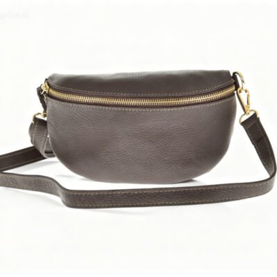 Skórzana saszetka biodrowa