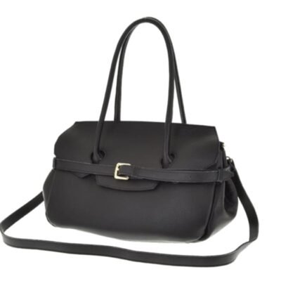 Czarna Torebka Kuferek – Klasyczna Elegancja