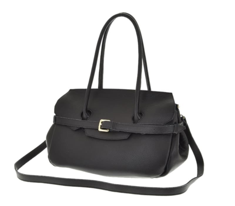 Czarna Torebka Kuferek – Klasyczna Elegancja